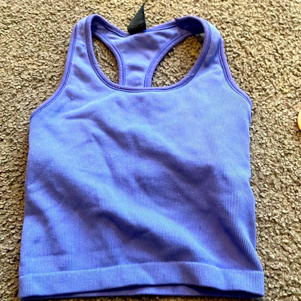 Purple athletic tank!